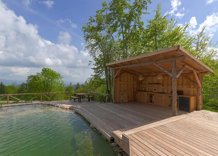 krevet i doručak Glamping Zarja, Vipava Valley 3*